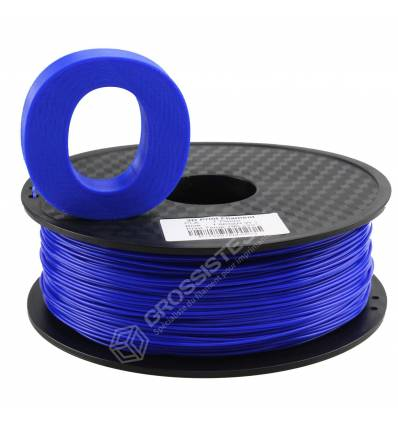 image représentant le filament Grossiste3D - fil 3d abs bleu